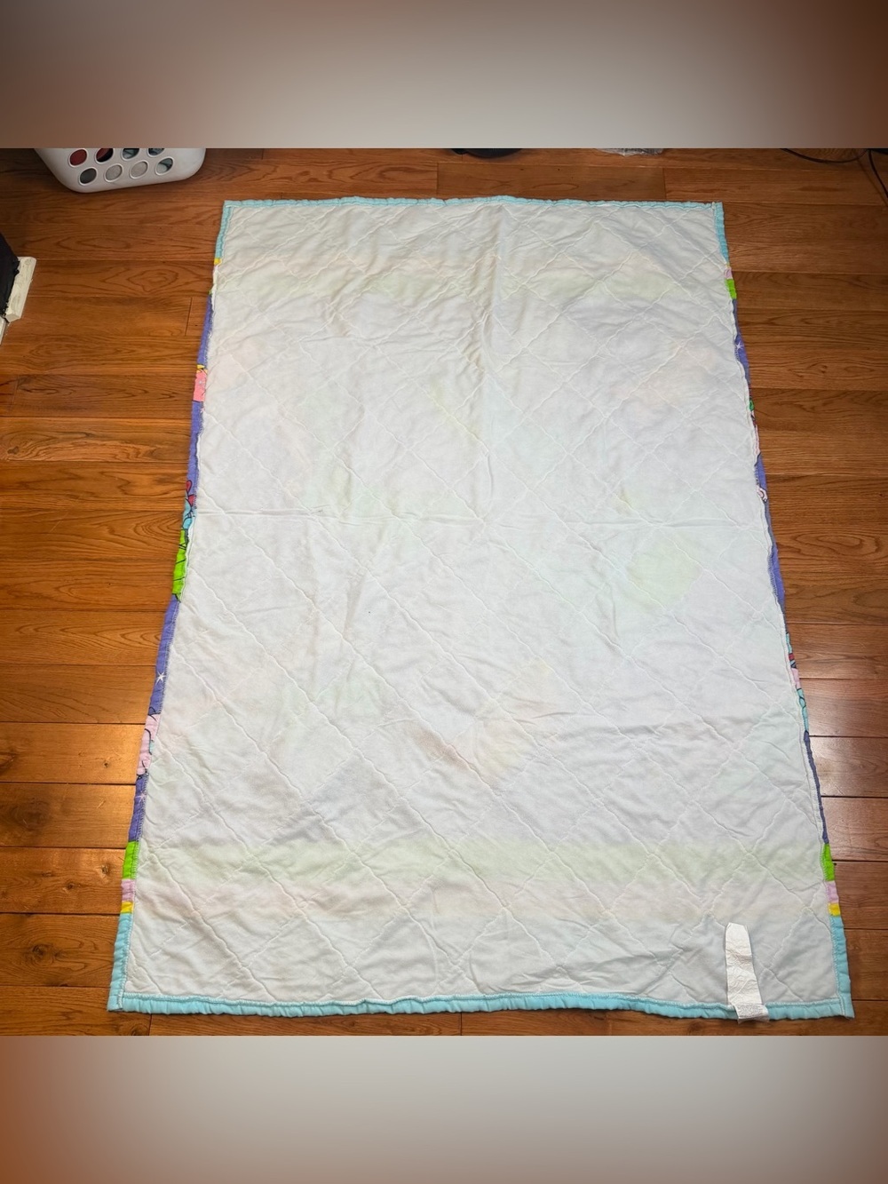 VTG Y2K Nostalgia Dragon Tales Toddler Bed Quilted Comforter Dan River RARE - Picture 4 of 10